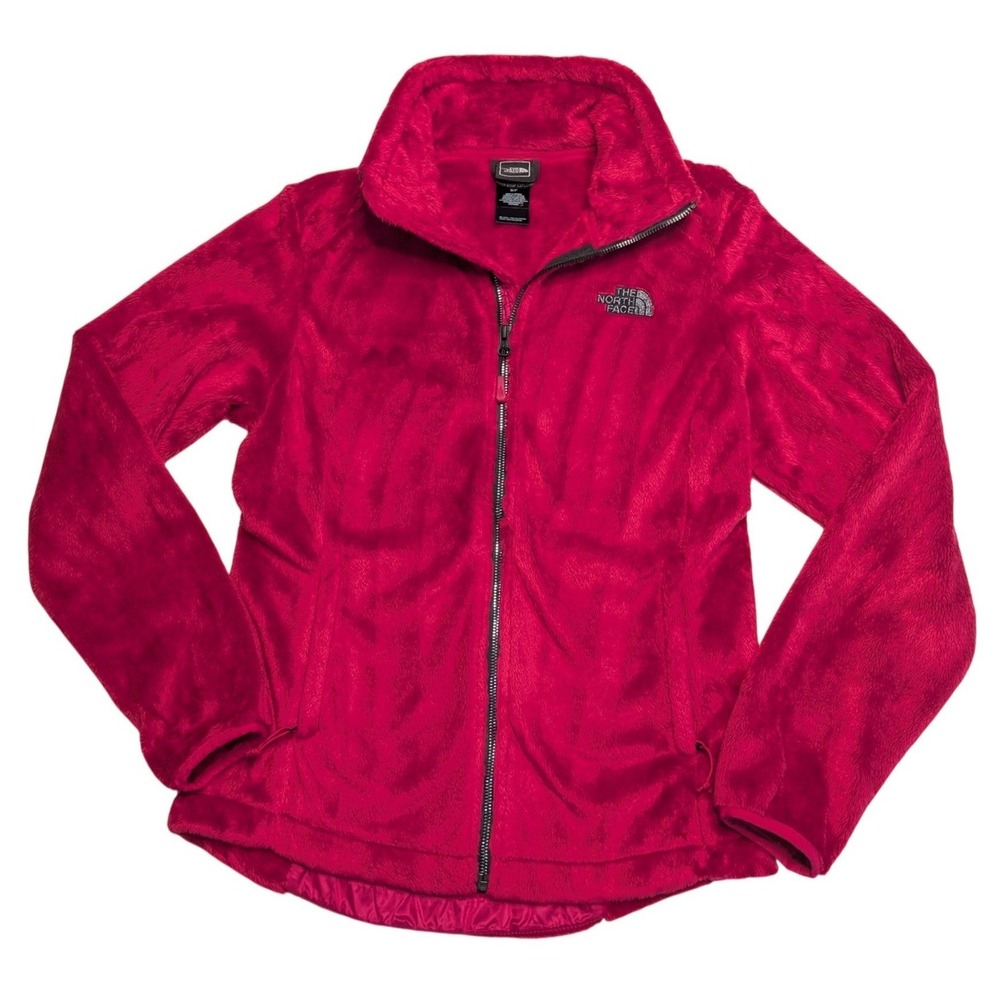 The North Face Osito 2 Fleece Jacket Womens S Pink High Pile Full Zip